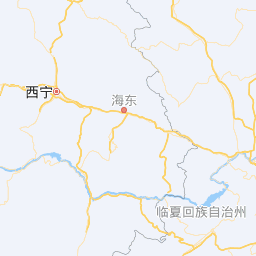 青海地图全图高清版